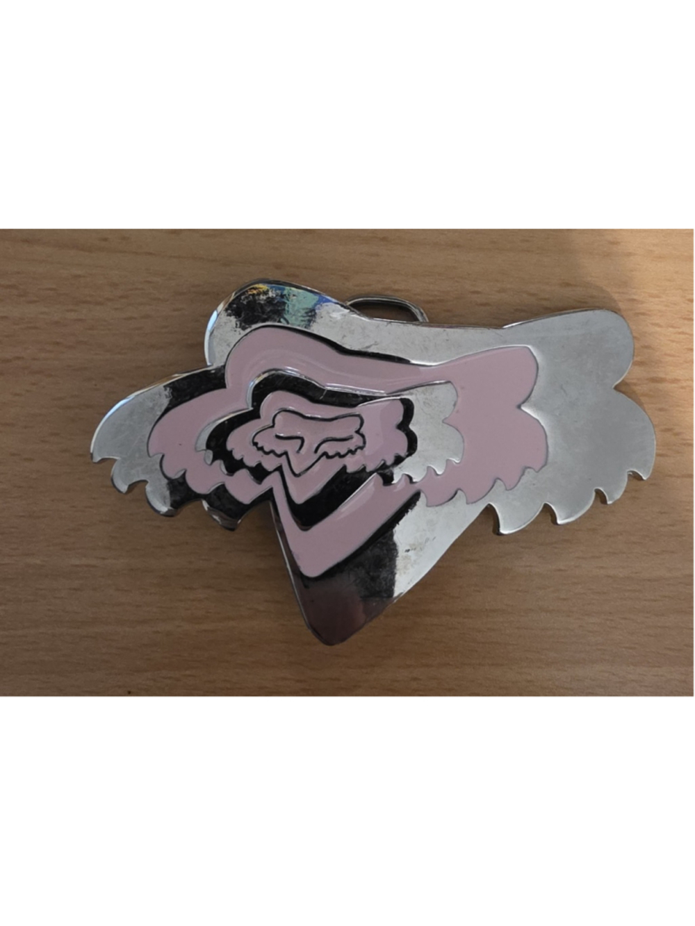 Women's Fox Racing Belt Buckle One Size Silver Pink